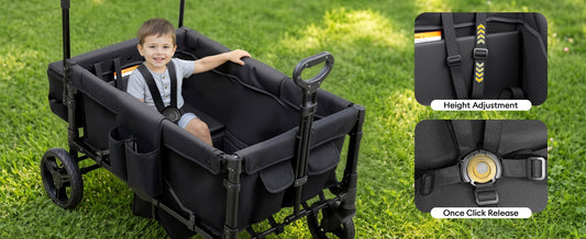 Stroller Wagon for Outdoor Adventures: The Ultimate Family Gear for Parks, Trails & Travel