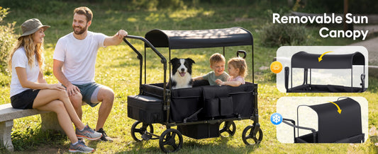 Veqnaro 4-Seater Stroller Wagon: The Smart Choice for Growing Families