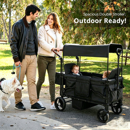 Veqnaro 2-Seater Stroller Wagon