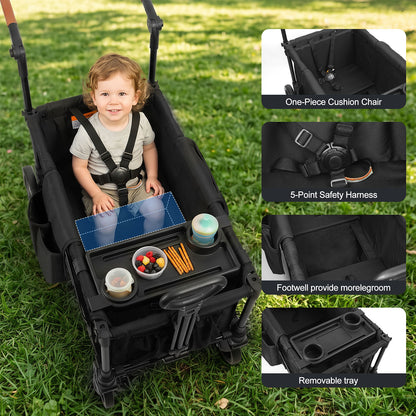 Veqnaro 2-Seater Stroller Wagon