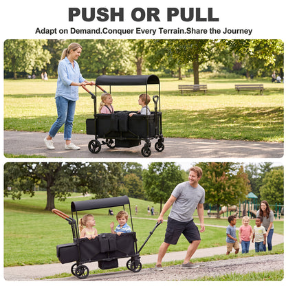Veqnaro 2-Seater Stroller Wagon