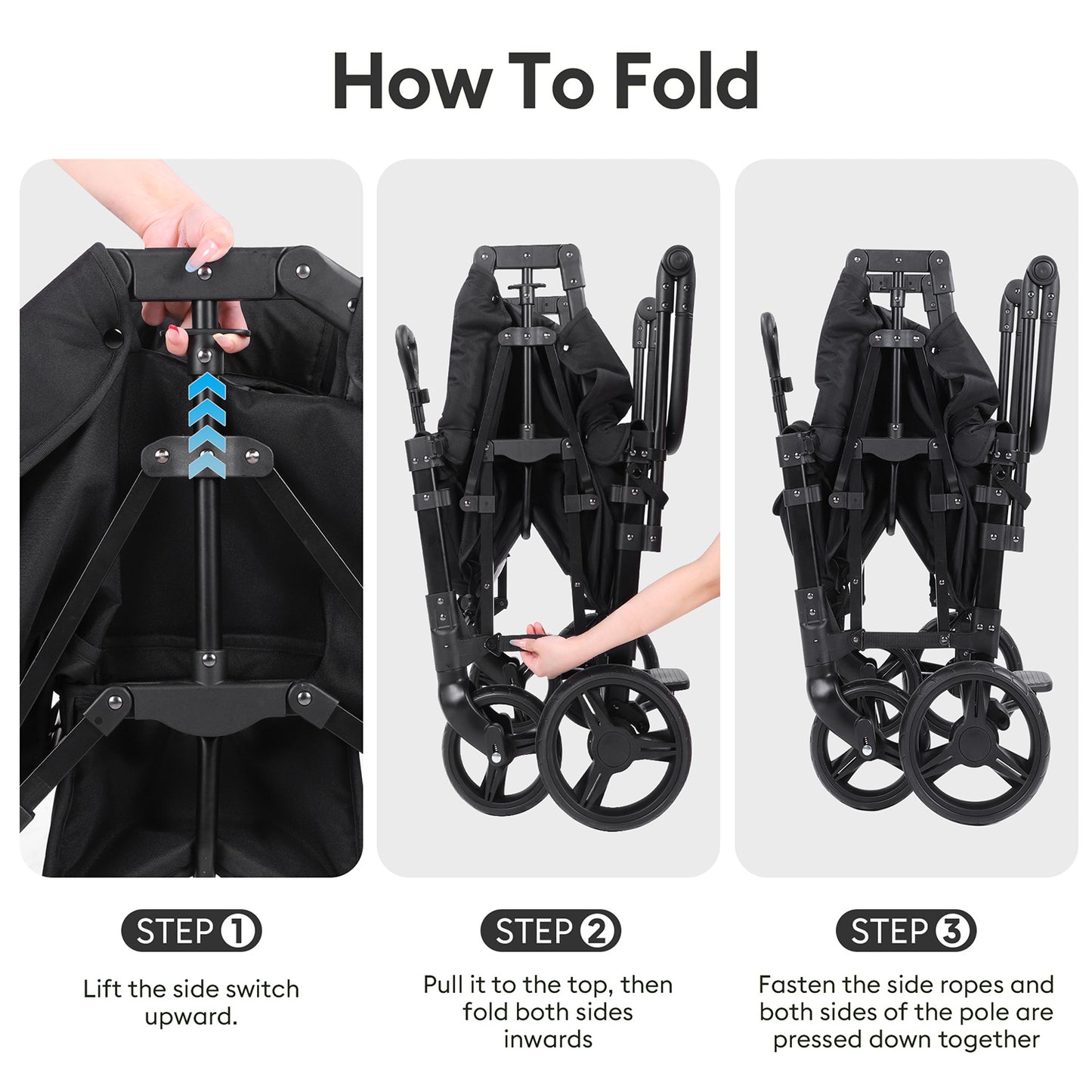 Veqnaro 4-Seater Stroller Wagon